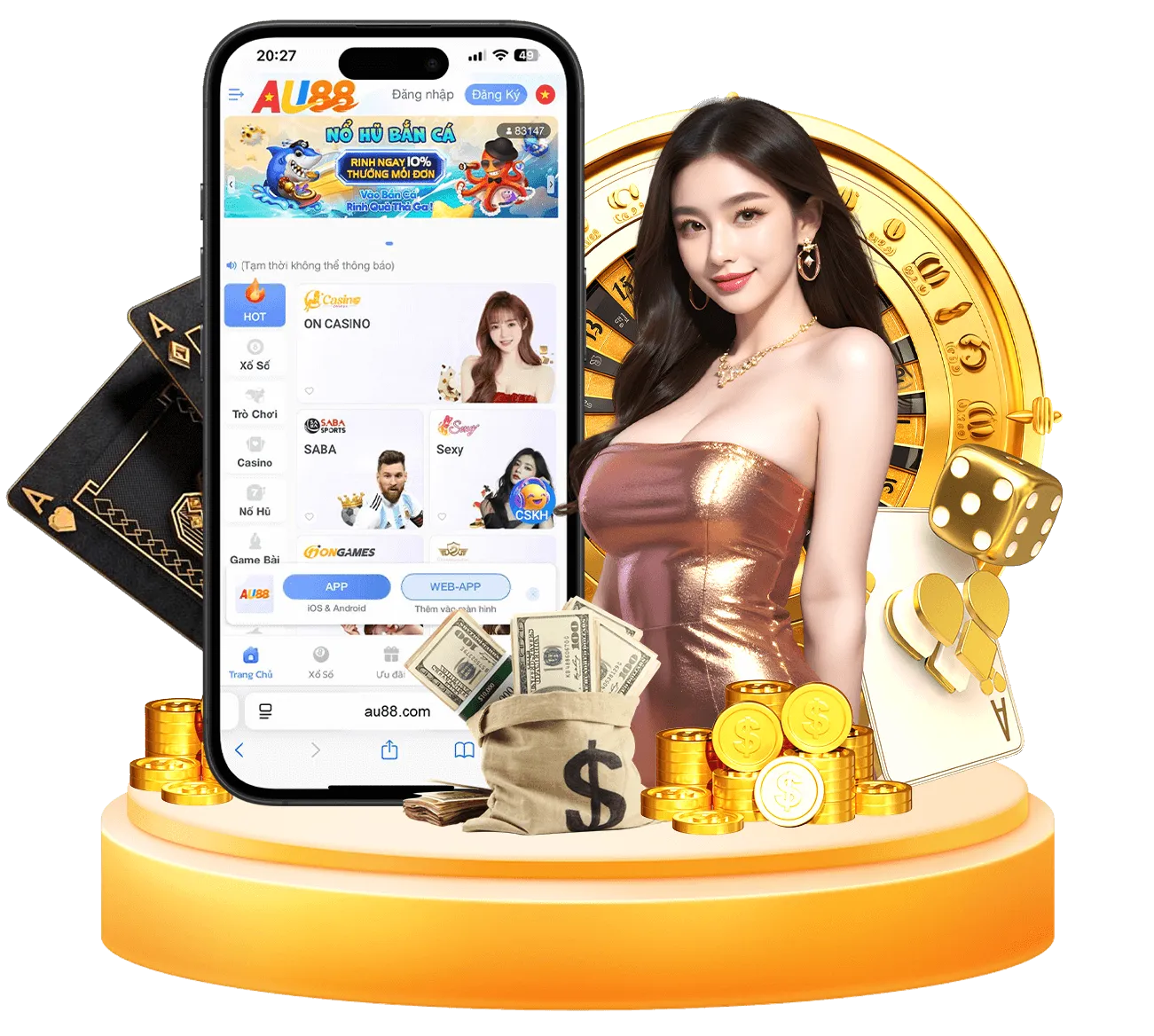 Dịch vụ ứng dụng AU88